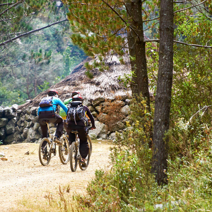 mountain biking in peru