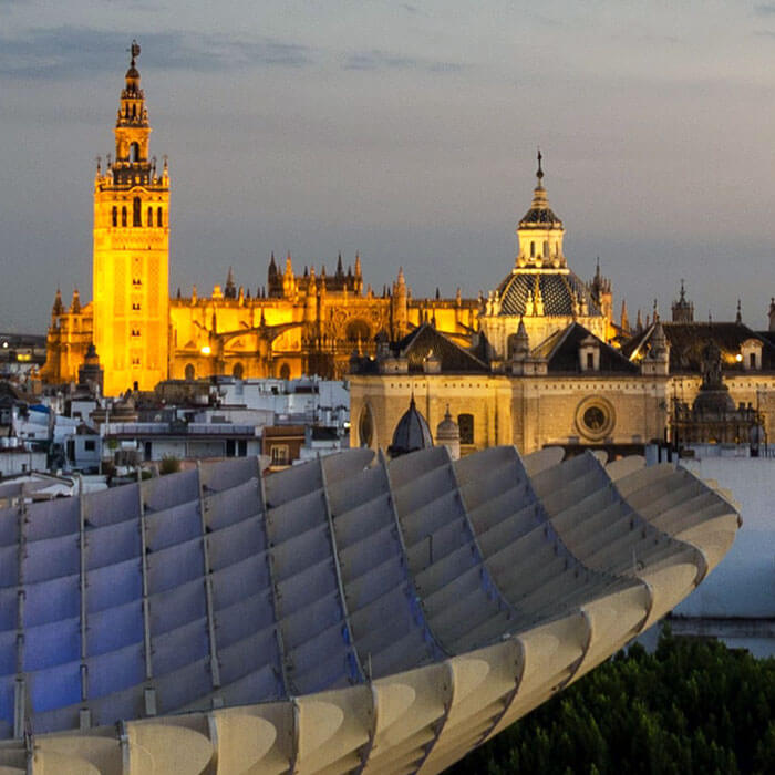 Seville Spain Skyline